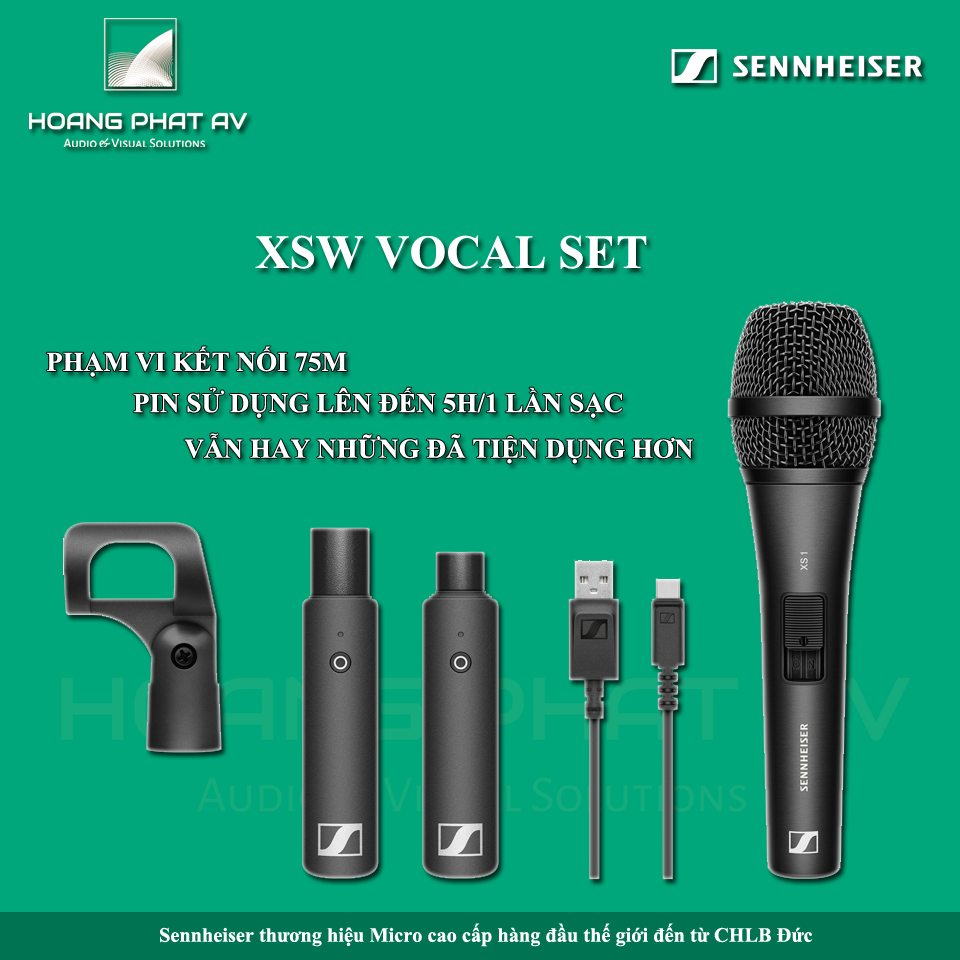Sennheiser XSW Vocal set - HoangPhat AV